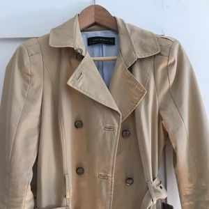 Zara fitted trench